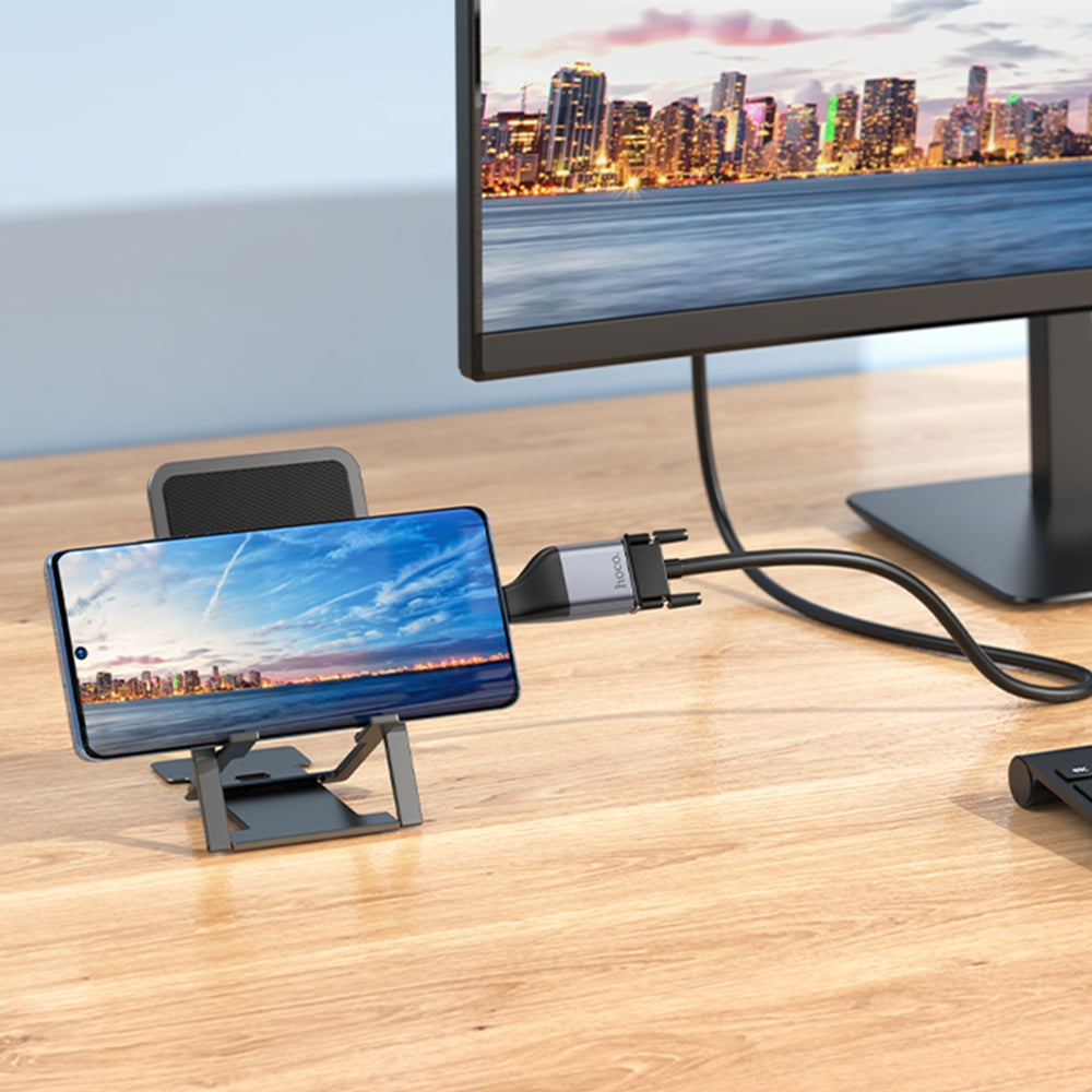 Adaptateur convertisseur USB-C mâle vers VGA femelle Adaptateur convertisseur USB-C mâle vers VGA femelle